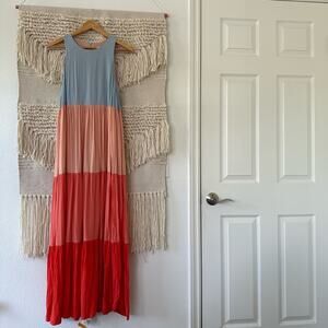 Essentiel Antwerp Bente Colorblock Maxi Dress